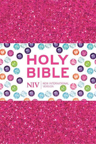 Бумажная книга «NIV Ruby Pocket Bible: Pink Glitter», автор New International Version - фото №1