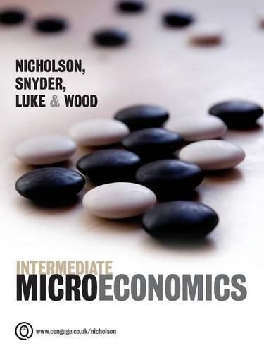 Паперова книга «Intermediate Microeconomics B&W», авторів Крістофер Снайдер, Пітер Люк, Волтер Ніколсон - фото №1
