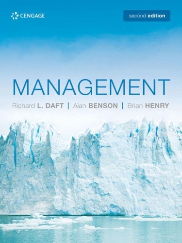 Паперова книга «Management», авторів Алан Бенсон, Брайан Генрі, Річард Дафт - фото №1
