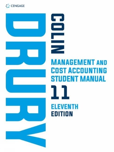 Паперова книга «Management and Cost Accounting Student Manual», авторів Колин Друри, Майк Тейлз - фото №1