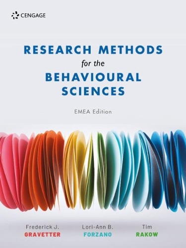 [object Object] «Research Methods For The Behavioural Sciences», авторів Фредерік Граветтер, Лорі-Енн Форзано, Тім Раков - фото №1