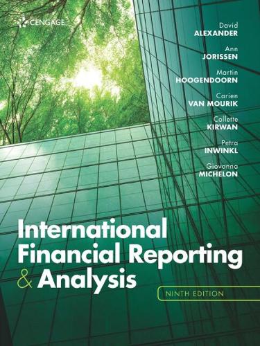 Бумажная книга «International Financial Reporting and Analysis», авторов Энн Йориссен, Кариен ван Мурик, Коллетт Кирван, Дэвид Александр, Джованна Микелон, Мартин Хугендорн, Петра Инвинкл - фото №1