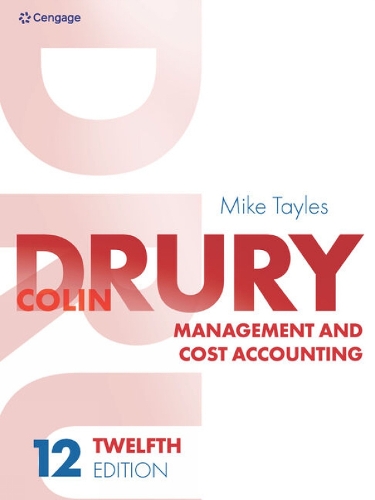 Бумажная книга «Management and Cost Accounting», авторов Колин Друри, Майк Тейлз - фото №1