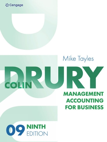 Паперова книга «Management Accounting for Business», авторів Колин Друри, Майк Тейлз - фото №1