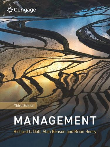 Паперова книга «Management», авторів Алан Бенсон, Брайан Генрі, Річард Дафт - фото №1