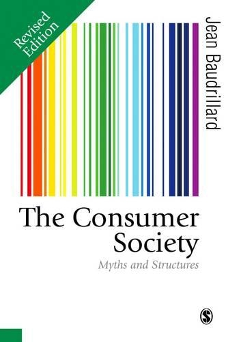 Бумажная книга «The Consumer Society: Myths and Structures», автор Жан Бодрийяр - фото №1
