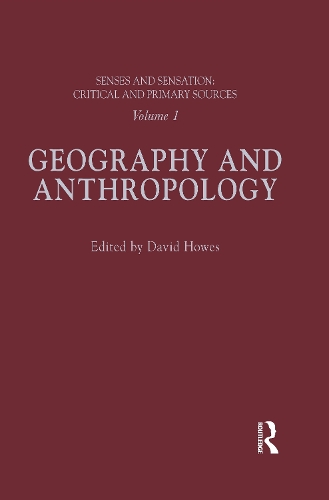 Паперова книга «Senses and Sensation: Vol 1: Geography and Anthropology» - фото №1