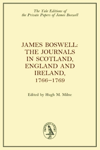 Бумажная книга «James Boswell, the Journals in Scotland, England and Ireland, 1766-1769», автор Джеймс Босуэлл - фото №1