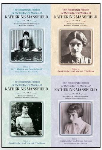 Бумажная книга «The Edinburgh Edition of the Collected Works of Katherine Mansfield: Volumes 1-4», автор Кэтрин Мэнсфилд - фото №1