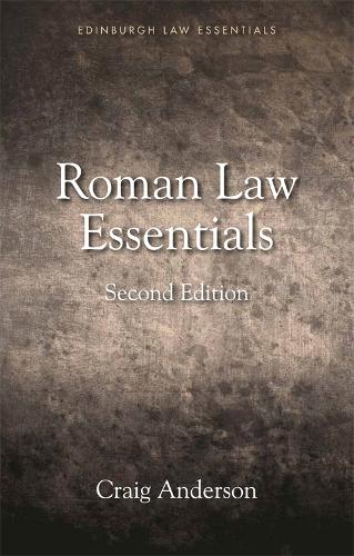 Бумажная книга «Roman Law Essentials», автор Крейг Андерсон - фото №1