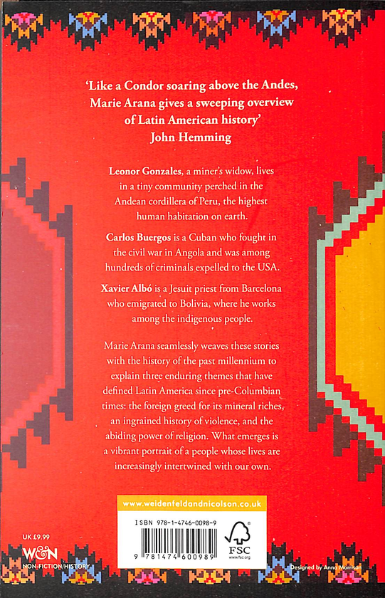 Бумажная книга «Silver, Sword and Stone. The Story of Latin America in Three Extraordinary Lives», автор Мари Арана - фото №1