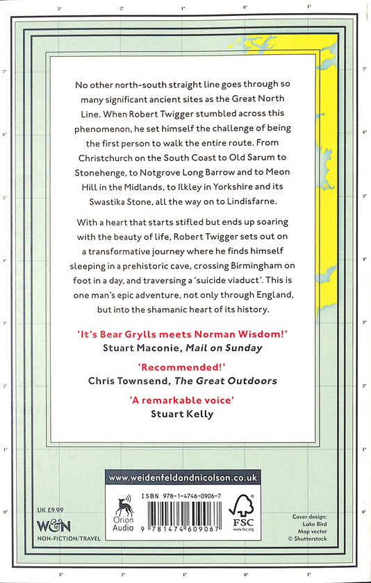 Бумажная книга «Walking the Great North Line», автор Роберт Твиггер - фото №1