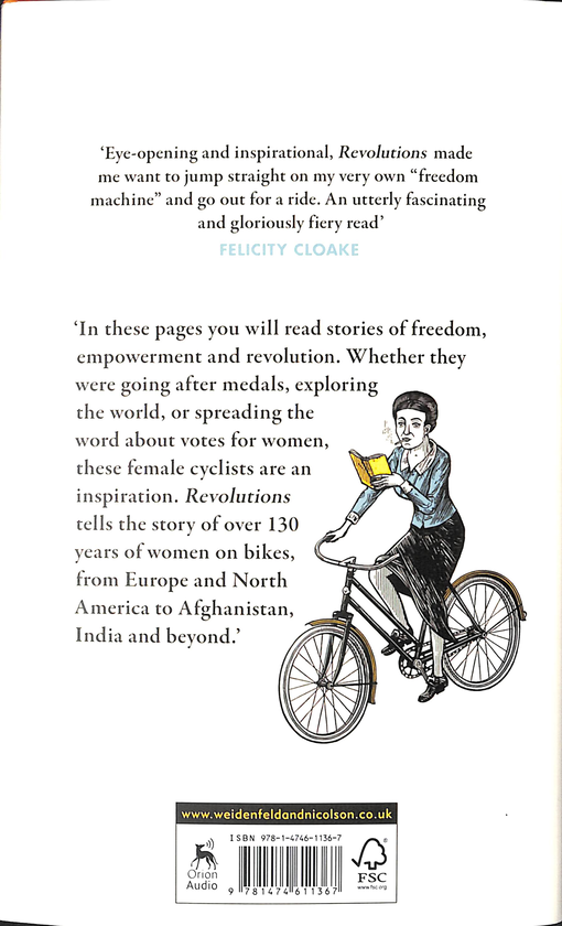 Паперова книга «Revolutions. How Women Changed the World on Two Wheels», автор Ханна Росс - фото №1