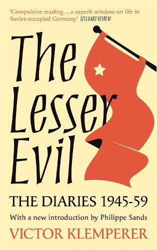 Бумажная книга «The Lesser Evil: The Diaries of Victor Klemperer 1945-1959», автор Виктор Клемперер - фото №1