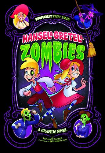 Бумажная книга «Hansel & Gretel & Zombies: A Graphic Novel», автор Бенджамин Харпер - фото №1