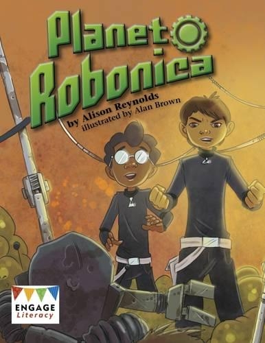 Паперова книга «Planet Robonica», автор Елісон Рейнольдс - фото №1