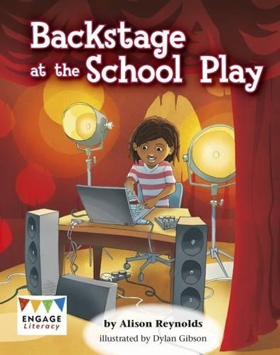 Паперова книга «Backstage at the School Play», автор Елісон Рейнольдс - фото №1