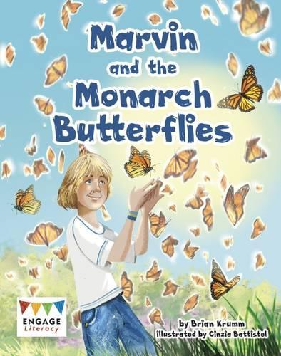 Паперова книга «Marvin and the Monarch Butterflies», автор Брайан Крумм - фото №1