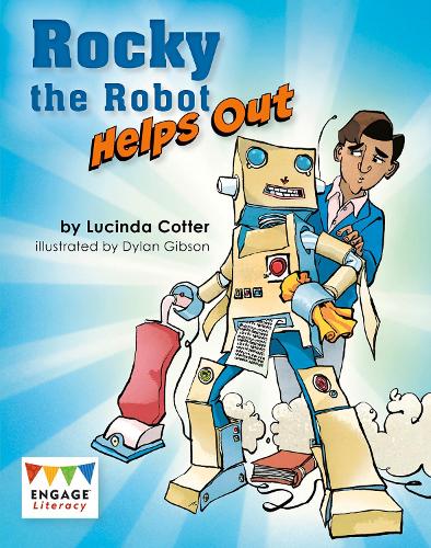 Бумажная книга «Rocky the Robot Helps Out», автор Люсинда Коттер - фото №1