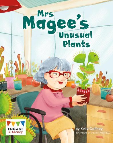 Бумажная книга «Mrs. Magee's Unusual Plants», автор Келли Гаффни - фото №1