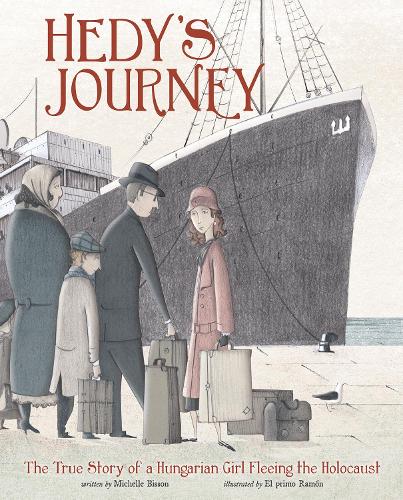 Бумажная книга «Hedy's Journey: The True Story of a Hungarian Girl Fleeing the Holocaust», автор Мишель Биссон - фото №1