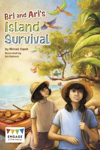 Паперова книга «Bri and Ari's Island Survival», автор Майкл Капек - фото №1
