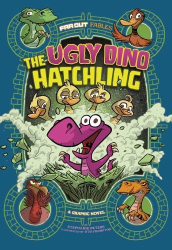 Паперова книга «The Ugly Dino Hatchling: A Graphic Novel», автор Стефані Тру Пітерс - фото №1
