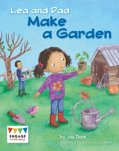 Бумажная книга «Lea and Dad Make a Garden», автор Джей Дейл - фото №1