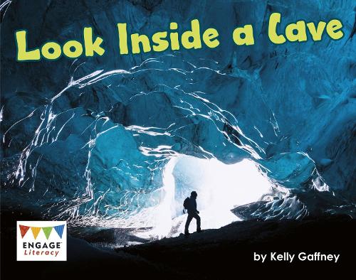 Паперова книга «Look Inside a Cave», автор Келлі Гаффні - фото №1