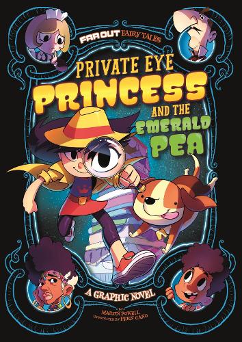 Бумажная книга «Private Eye Princess and the Emerald Pea: A Graphic Novel», автор Мартин Пауэлл - фото №1