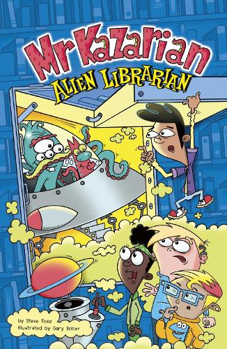 Паперова книга «Mr Kazarian, Alien Librarian», автор Стів Фокс - фото №1