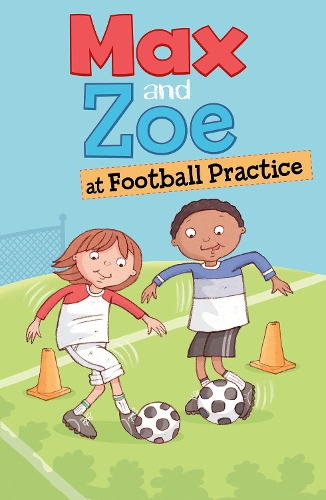 Бумажная книга «Max and Zoe at Football Practice», автор Шелли Свонсон Сатерен - фото №1