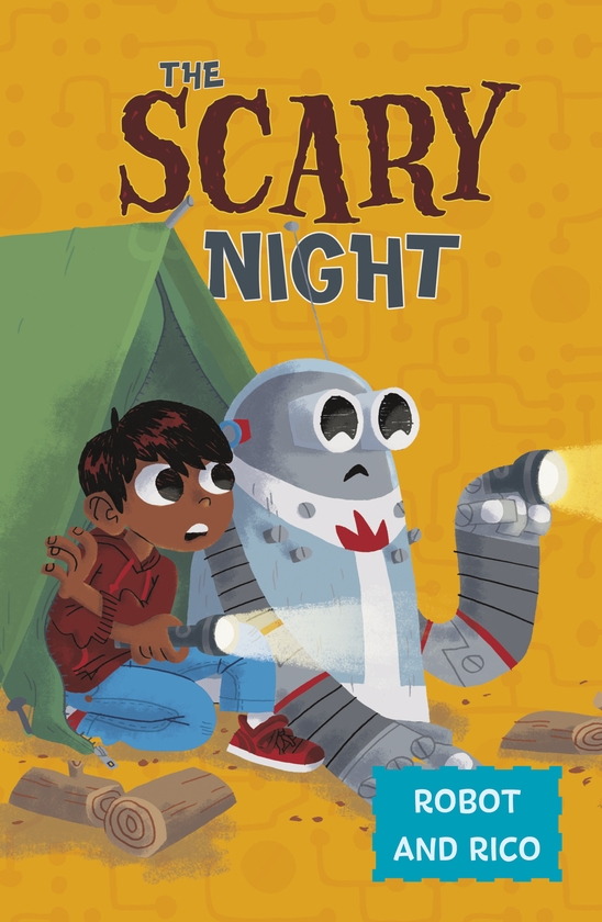 Paper book «The Scary Night: A Robot and Rico Story», author Anastasia Suen - фото №1