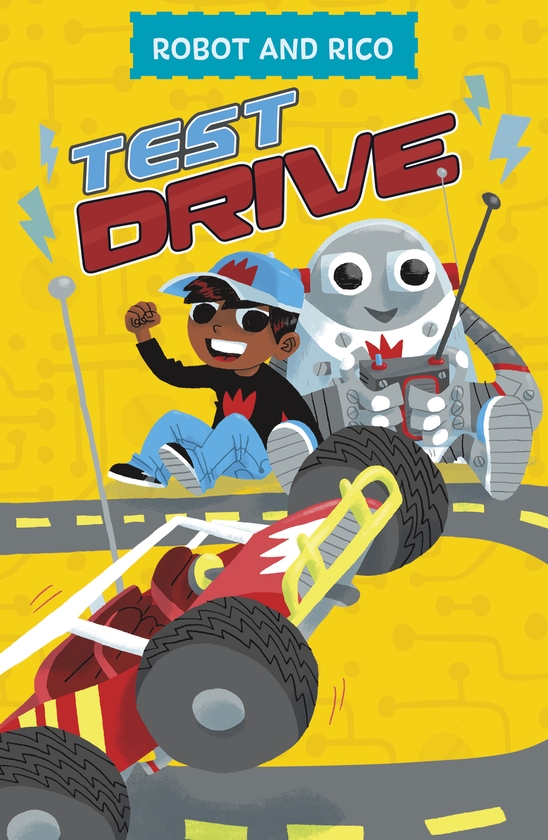 Paper book «Test Drive: A Robot and Rico Story», author Anastasia Suen - фото №1