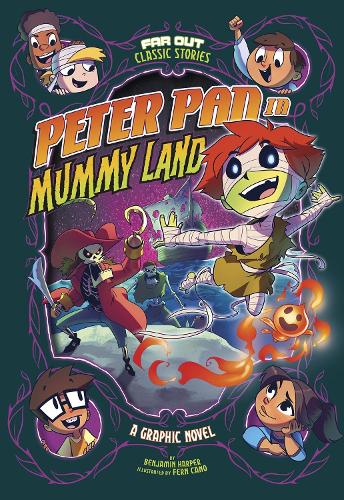Бумажная книга «Peter Pan in Mummy Land: A Graphic Novel», автор Бенджамин Харпер - фото №1