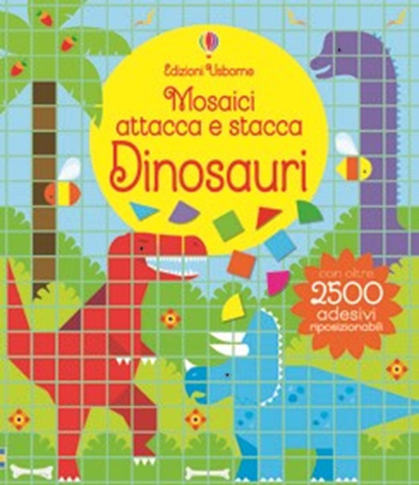 [object Object] «Mosaic Sticker. Dinosaurs», автор Кирстин Робсон - фото №1