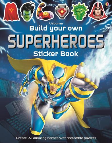 [object Object] «Build Your Own Superheroes Sticker Book», автор Саймон Тадхоуп - фото №1