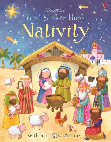 [object Object] «First Sticker Book Nativity», автор Фелисити Брукс - фото №1