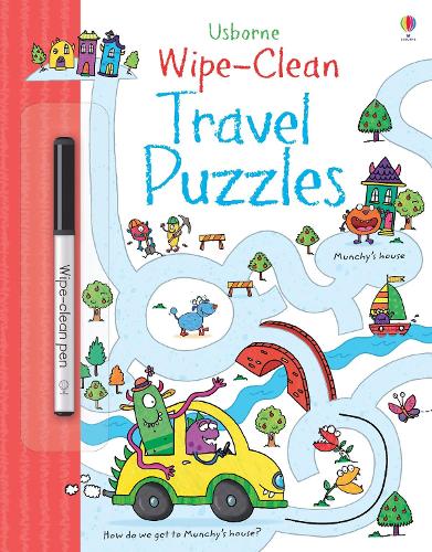 [object Object] «Wipe-clean Travel Puzzles», автор Джейн Бингхэм - фото №1
