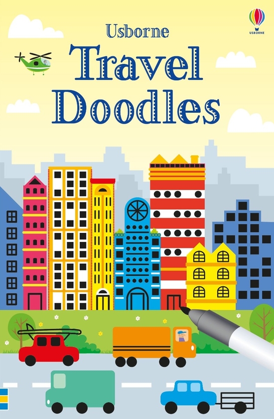 Бумажная книга «Travel Doodles», автор Фиона Уотт - фото №1
