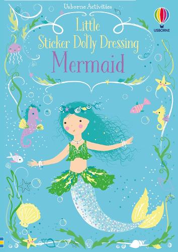 Бумажная книга «Little Sticker Dolly Dressing Mermaid», автор Фиона Уотт - фото №1