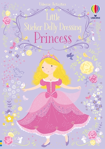 Бумажная книга «Little Sticker Dolly Dressing Princess», автор Фиона Уотт - фото №1