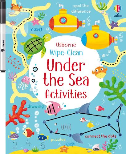 [object Object] «Wipe-Clean Under the Sea Activities», автор Кирстин Робсон - фото №1