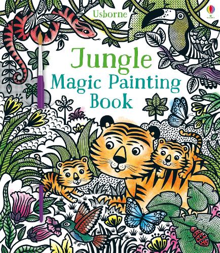 Паперова книга «Jungle Magic Painting Book», автор Сем Теплін - фото №1