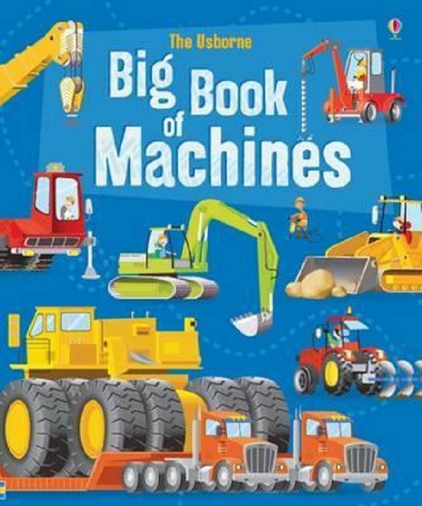Паперова книга «Big Book of Big Machines», автор Мінна Лейсі - фото №1