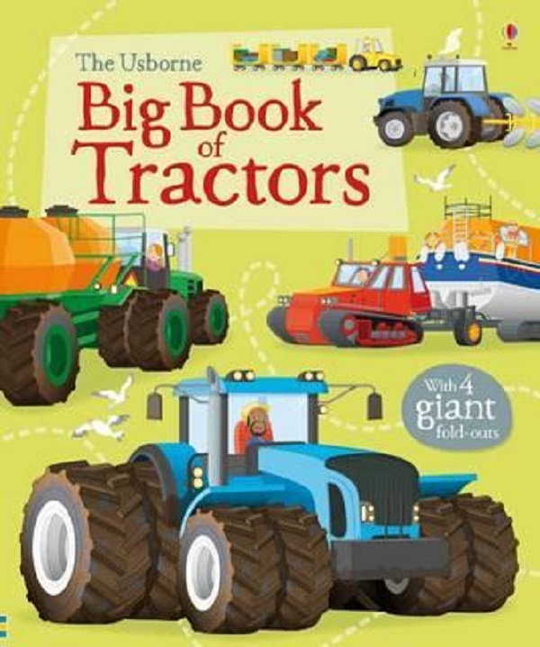 Бумажная книга «Big Book of Tractors», автор Лиза Гиллеспи - фото №1