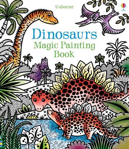 Паперова книга «Dinosaurs Magic Painting Book», автор Люсі Боумен - фото №1