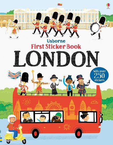 Паперова книга «First Sticker Book London», автор Джеймс Маклейн - фото №1