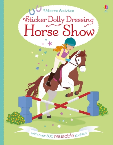 Паперова книга «Sticker Dolly Dressing Horse Show», автор Люсі Боумен - фото №1