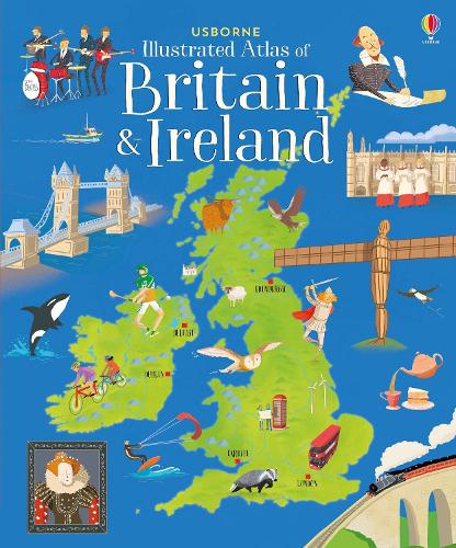 [object Object] «Usborne Illustrated Atlas of Britain and Ireland», автор Струан Рейд - фото №1